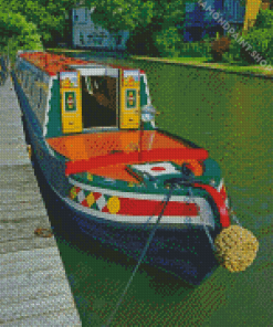 Canal Boat Diamond Paintings