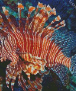 Aesthetc Lionfish Diamond Paintings