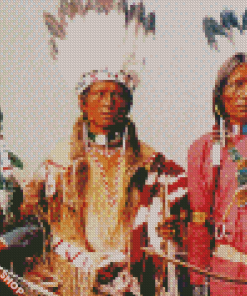 American Indians Diamond Paintings