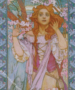 Alphonse Mucha Art Diamond Paintings