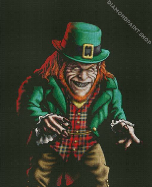 Evil Leprechaun Diamond Paintings