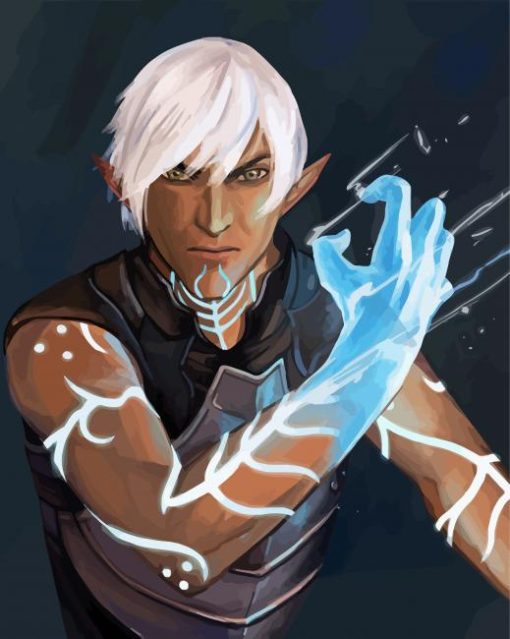 Fenris Dragon Age Diamond Paintings