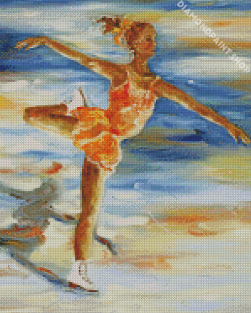 Figure Skater Diamond Paintings