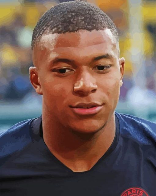 Kylian Mbappe Player Diamond Paintings