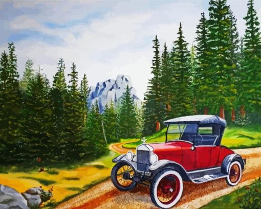 Ford Model Diamond Paintings