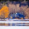 Frozen River Diamond Paintings