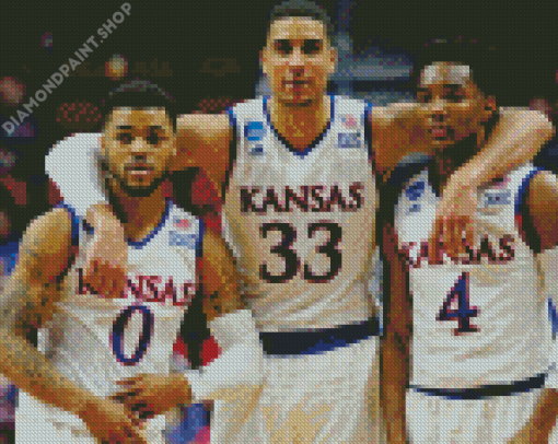 Kansas Jahawks Players Diamond Paintings