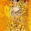 Lady In Gold Art Diamond Paintings