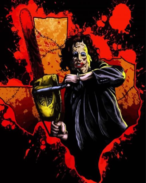 Leatherface Jackson Diamond Paintings