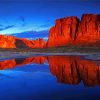 Moab Landscape Reflection Diamond Paintings