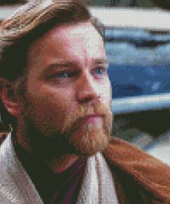 Obi Wan Kenobi Face Diamond Paintings