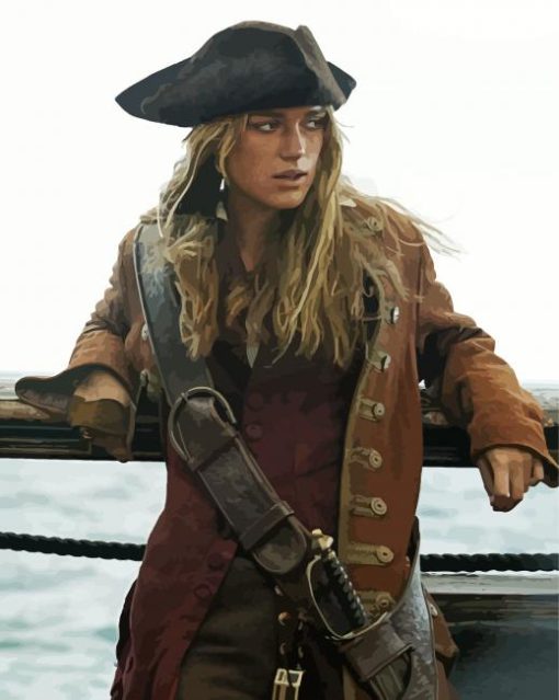 Pirates Elizabeth Swann Diamond Paintings