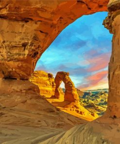 Arch Through Hole Diamond Paintings