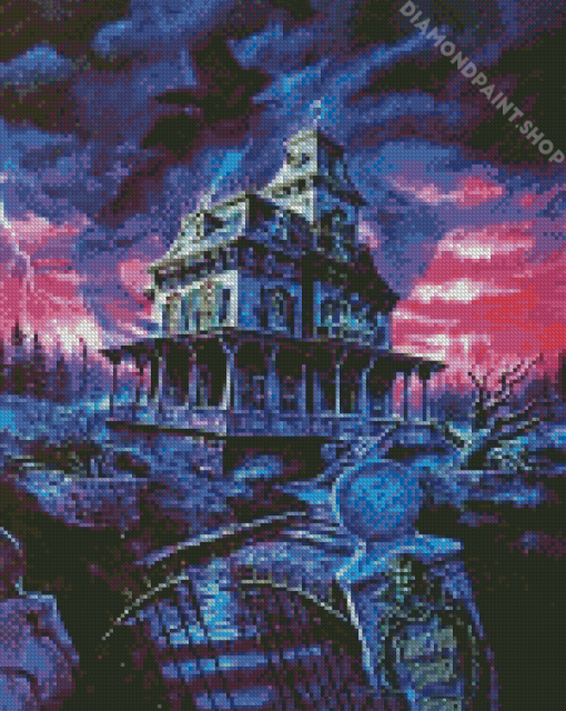 Scary Phantom Manor Diamond Paintings