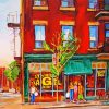 St Viateur Bagel Art Diamond Paintings