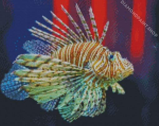 Tropical Lionfish Diamond Paintings