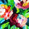 Abstract Flowers Diamond Paintings