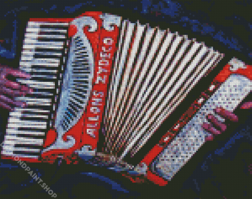 Accordian Instrument Diamond Paintings