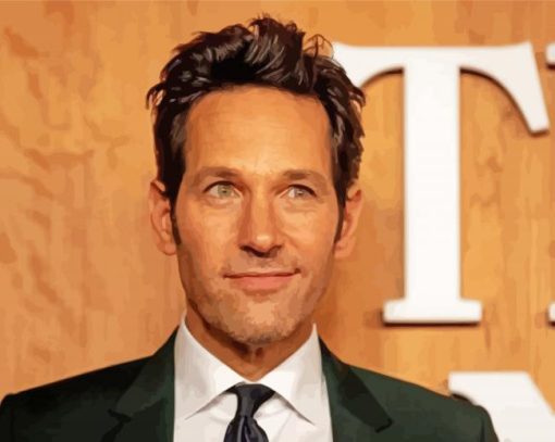 Classy Paul Rudd Diamond Paintings