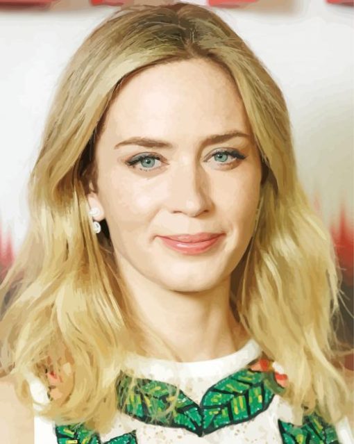 Emily Blunt Actress Diamond Paintings