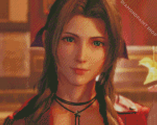 Aerith Character Diamond Paintings