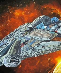 Millennium Falcon Art Diamond Paintings