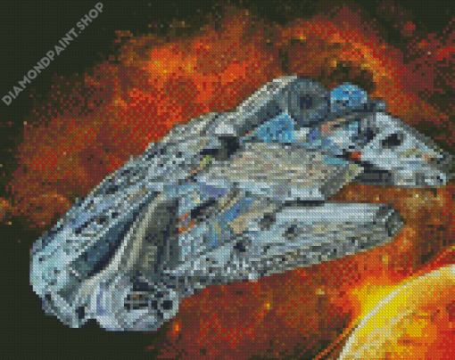 Millennium Falcon Art Diamond Paintings