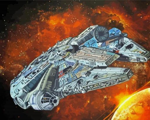 Millennium Falcon Art Diamond Paintings