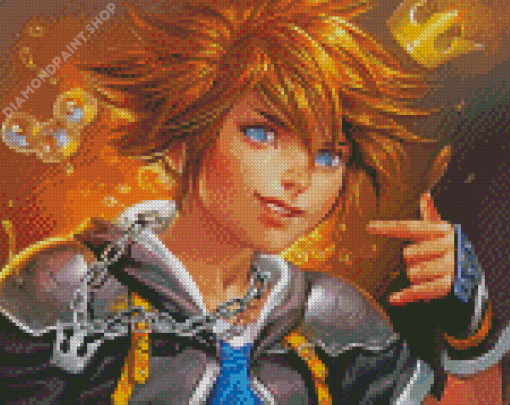 Sora Character Diamond Paintings