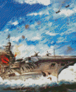 Aircraft Carrier Diamond Paintings