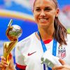 Alex Morgan Soccer Player Diamond Paintings