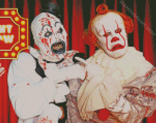 Pennywise Clown Diamond Paintings