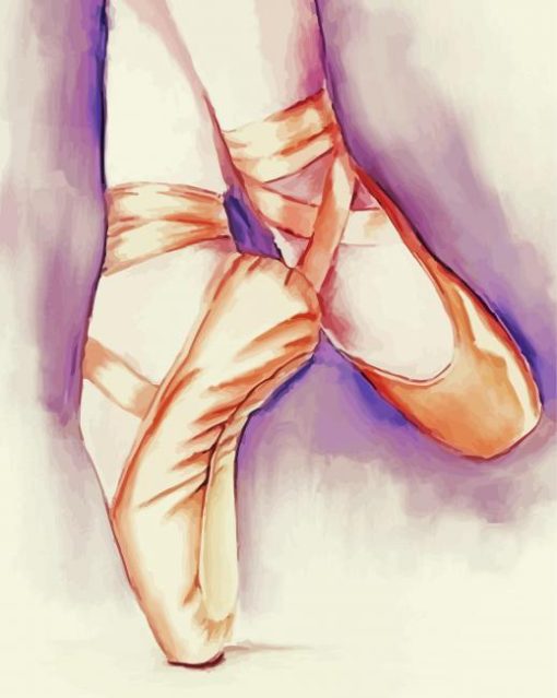 Ballet Shoes Art Diamond Paintings