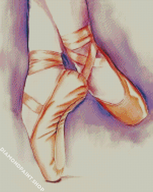 Ballet Shoes Art Diamond Paintings