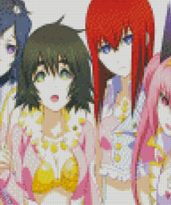 Beauties Of Steins Gate Diamond Paintings