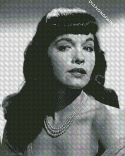 Bettie Page Diamond Paintings