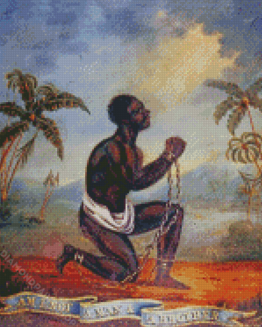 Black Slave Art Diamond Paintings