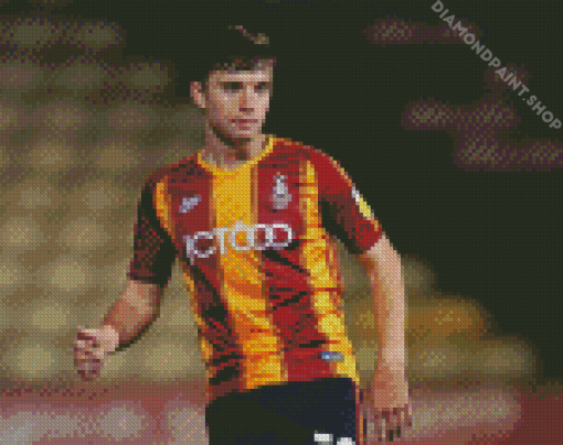 Bradford City Footballer Diamond Paintings