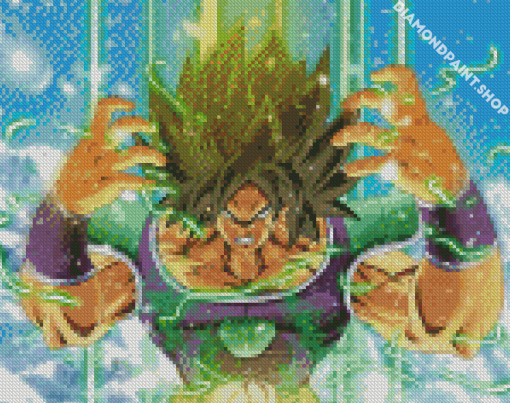 Broly Dragon Ball Diamond By Paintings