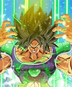 Broly Dragon Ball Diamond By Paintings