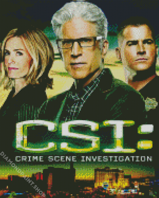 CSI Poster Diamond Paintings