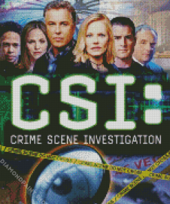 CSI Serie Poster Diamond Paintings