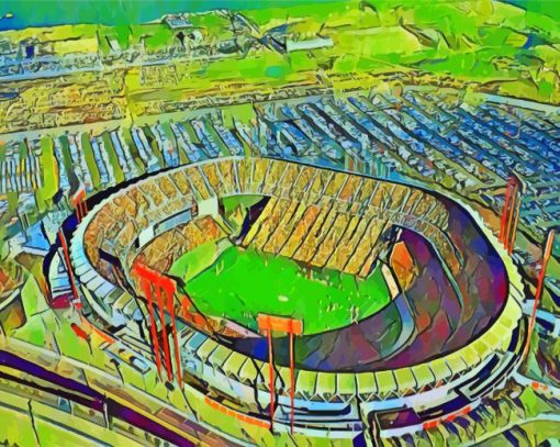 Candlestick Park Art Diamond Paintings