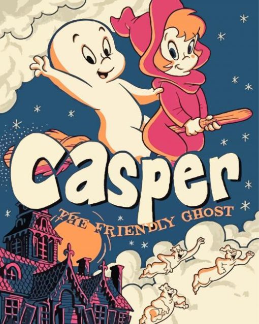 Casper The Friendly Ghost Diamond Paintings