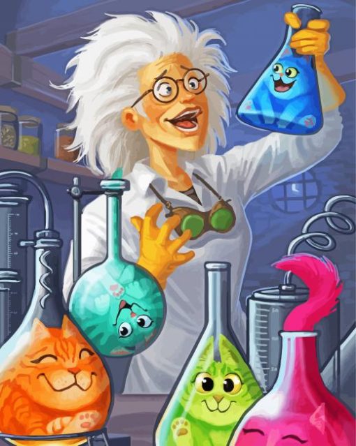 Chemist Scientist Diamond Paintings