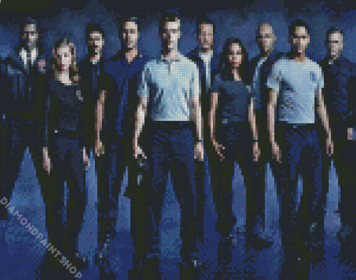 Chicago Fire Cast Diamond Paintings