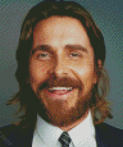 Cute Christian Bale Diamond Paintings