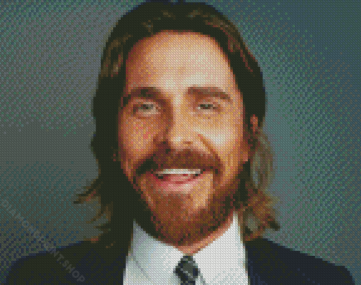 Cute Christian Bale Diamond Paintings