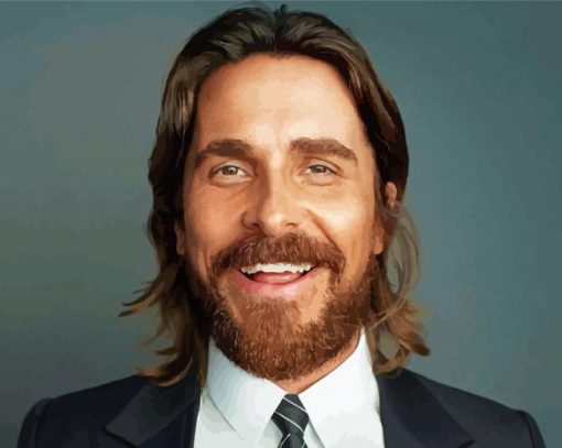 Cute Christian Bale Diamond Paintings