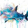 Artistic Hammehead Shark Diamond Paintings